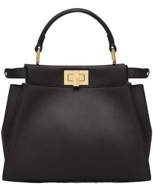 Fendi Leather Bag - Black
