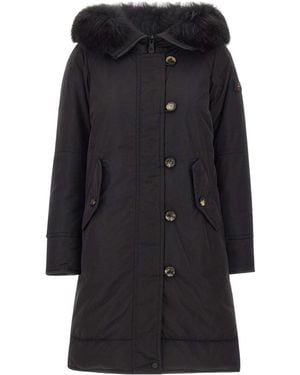 Peuterey Long-Sleeved Down Jacket - Black