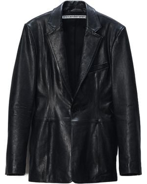 Alexander Wang Single-Breasted Blazer - Black