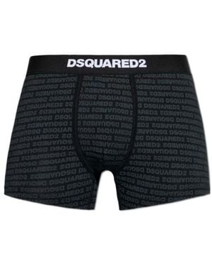 DSquared² Logo Briefs - Black