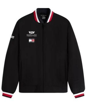 Tommy Hilfiger Th X Cadillac Formula 1 Baseball Jacket - Black