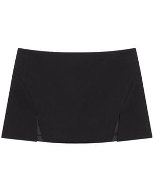 Givenchy Sliced Mini Skirt - Black