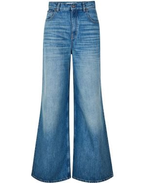 Chloé Flared Denim Jeans - Blue