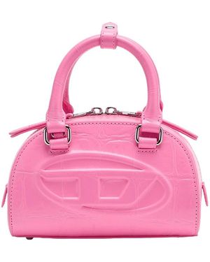 DIESEL 1Dr Dome Cross Body Bag - Pink