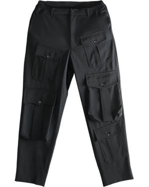 Comme des Garçons Comme Des Garçons Homme Plus Straight Leg Trousers - Grey