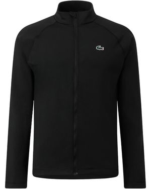 Lacoste Standcollar Zipup Jacket - Black