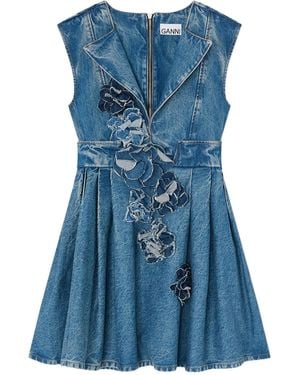 Ganni Denim Dress - Blue
