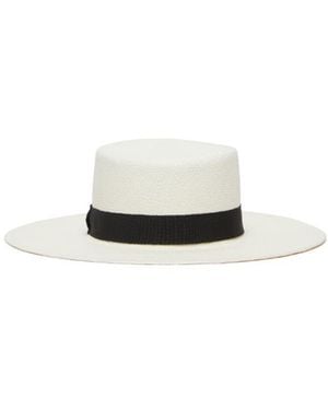 Max Mara Logo Hat - White