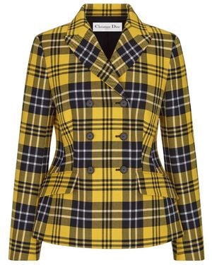Dior Fitted Jacket - Yellow