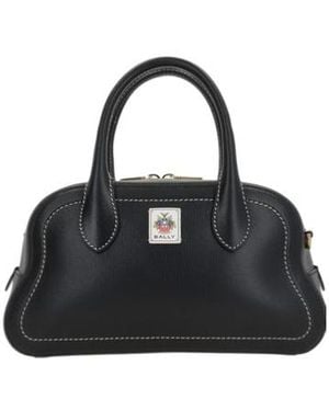 Bally Top Handle Tote Bag - Black