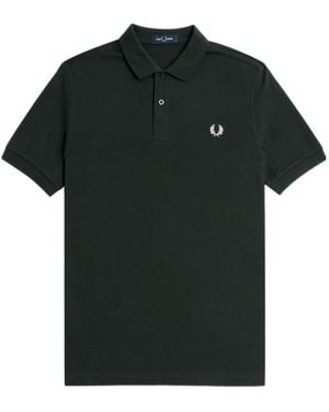 Fred Perry Short-Sleeved Polo Shirt - Black