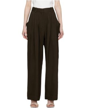 Co. Belt-Lined Casual Pants - Black