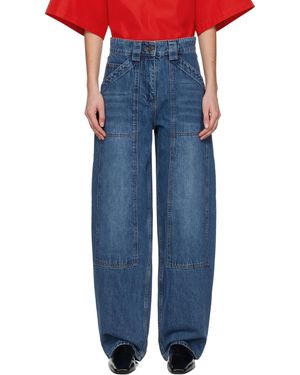 Co. Patch Pocket Jeans - Blue