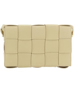 Bottega Veneta Cassette Shoulder Bag - Natural