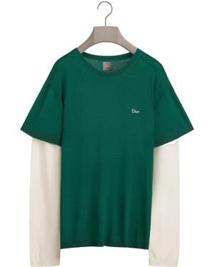 Dior Long-Sleeved T-Shirt - Green