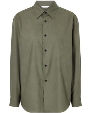 AURALEE Long-Sleeved Shirt - Green