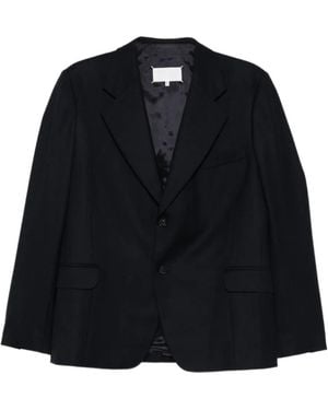 Maison Margiela Single-Breasted Blazer - Black