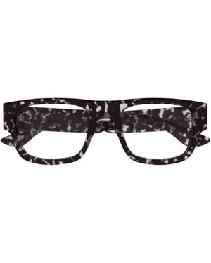 McQueen Eyewear Square Frame Glasses - White