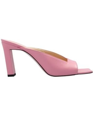 Wandler Isa 90Mm Slip-On Sandals - Pink