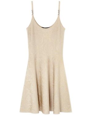 Versace Short Dresses - Natural