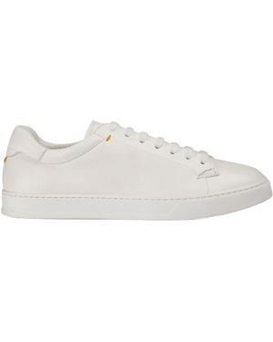 Doucal's Lace-Up Sneakers - White