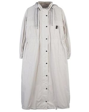 Brunello Cucinelli Hooded Jacket - Grey