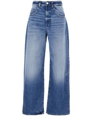 ICON DENIM Poppy High-Rise Wide-Leg Jeans - Blue
