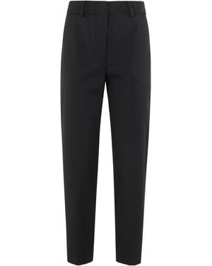 Seventy Four-Pocket Straight-Leg Casual Pants - Black