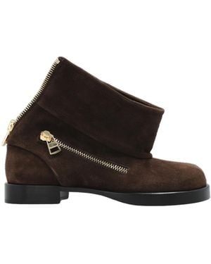 JW Anderson Round Toe Ankle Boots - Black