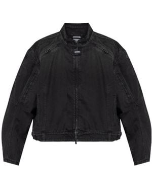 Vetements Racing Denim Jacket - Black