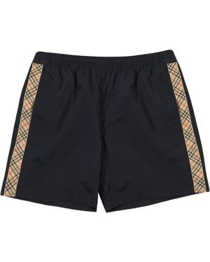 Burberry Comfortable Swimming Trunks - Blue