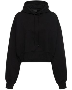 Wardrobe NYC Hooded Sweatshirt - Black