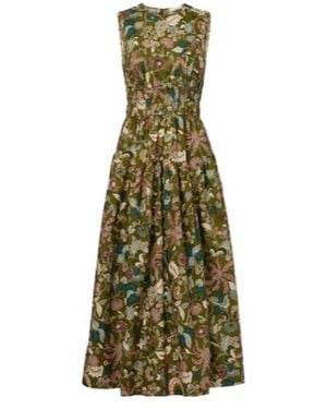 Ulla Johnson Printed Mid-Length Dress - Green