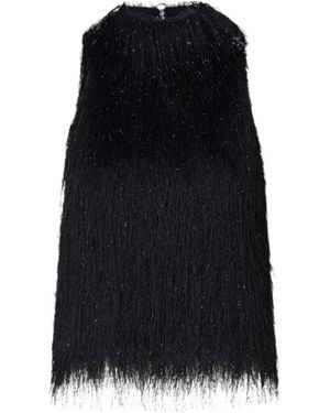 Liu Jo Tassel-Embellished Top - Black