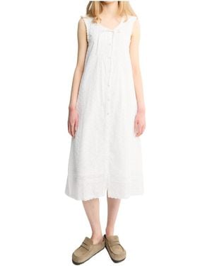 DUNST Sleeveless Dress - White