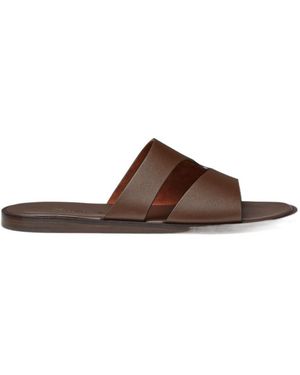 Loro Piana Pilat Plain Walk Sandal - Brown