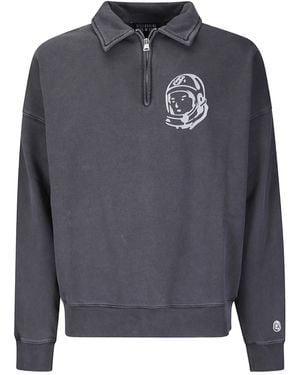 BBCICECREAM Arch Logo Quarter Zip Sweatshirt - Grey