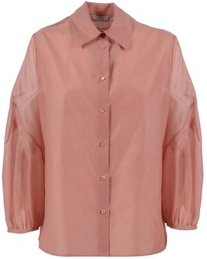Peserico Buttoned Blouse - Pink