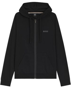 BOSS Fullzip Hooded Sweatshirt - Black