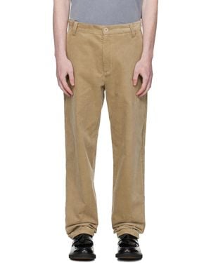 A.P.C. Belt Loops Slacks - Natural
