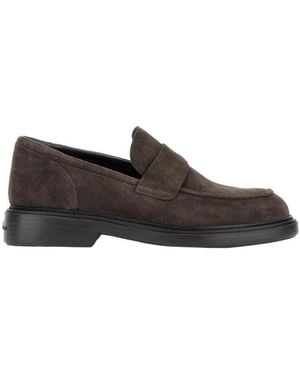 Hogan H704 Loafers - Brown
