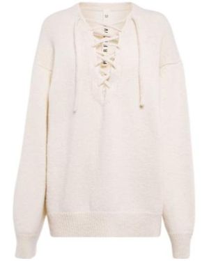 Petar Petrov Tie-Neck Jumper - White