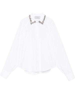 Ermanno Scervino Long Sleeve Shirt - White