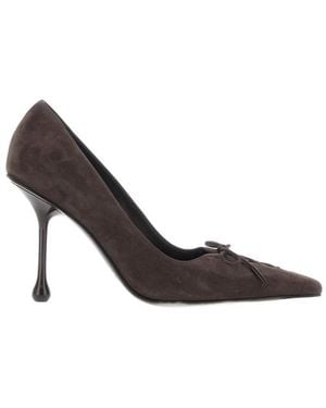 Jimmy Choo Scarlett 95 Pointed-Toe Pumps - Brown