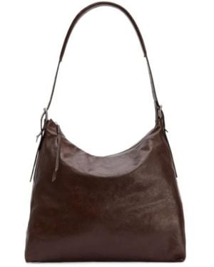 Lemaire Belted Shoulder Bag - Brown