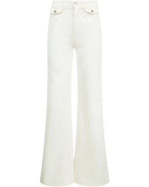 Nili Lotan Belt Loop Jeans - White