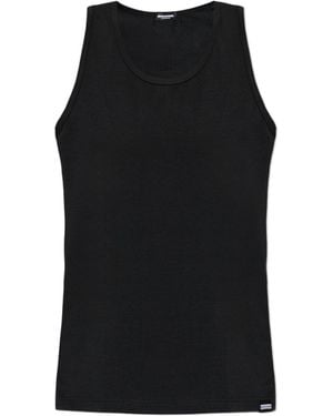DSquared² Sleeveless Vest - Black