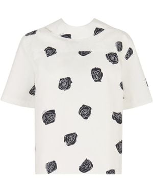 Marni All-Over Graphic Printed Shirt - White
