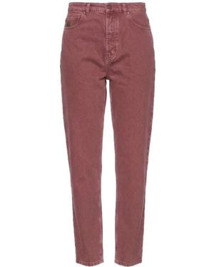 Chloé Slim-Fit Jeans - Red