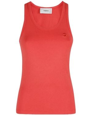 Coperni Logo-Embroidered Tank Top